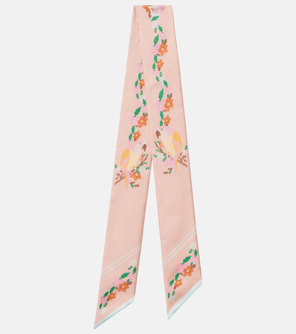  Chloe Chloe Printed Silk Scarf 