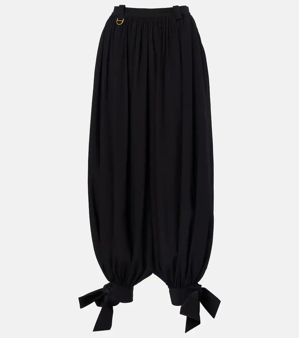  Chloe Chloe Silk Crepe De Chine Balloon Pants 