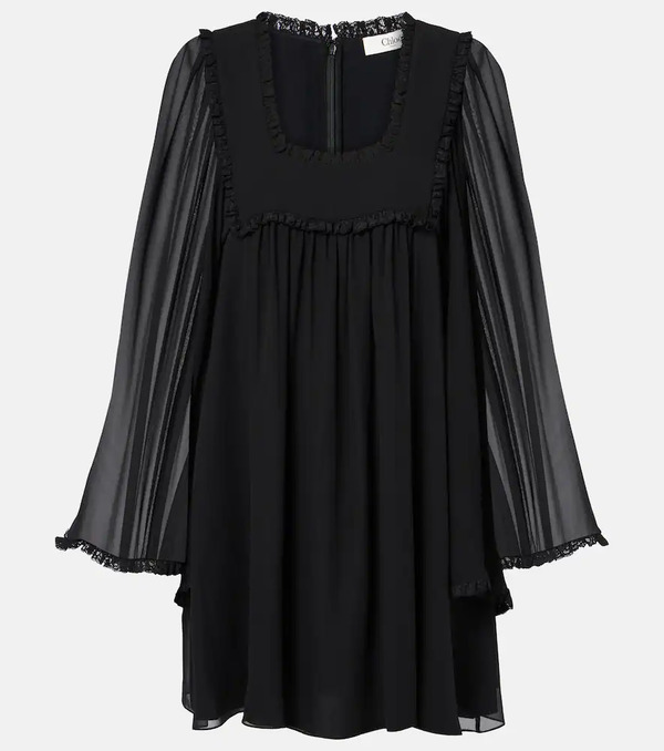  Chloe Chloe Silk Minidress 