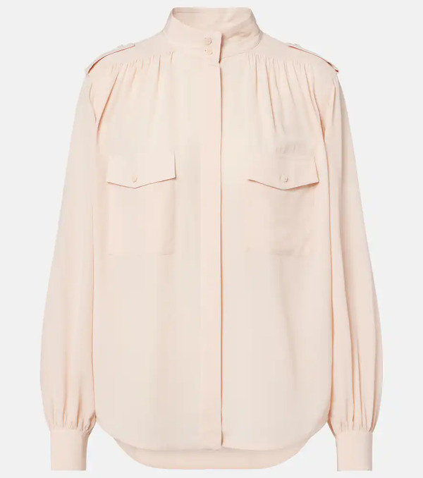  Chloe Chloe Silk Shirt 