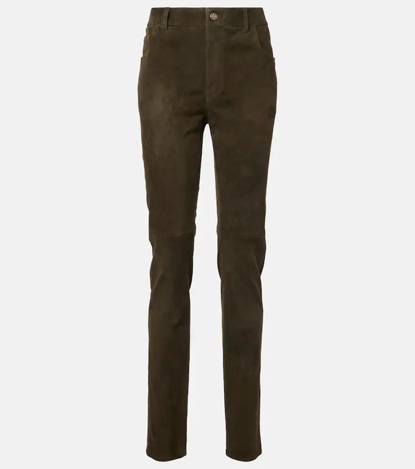  Chloe Chloe Suede Slim Pants 