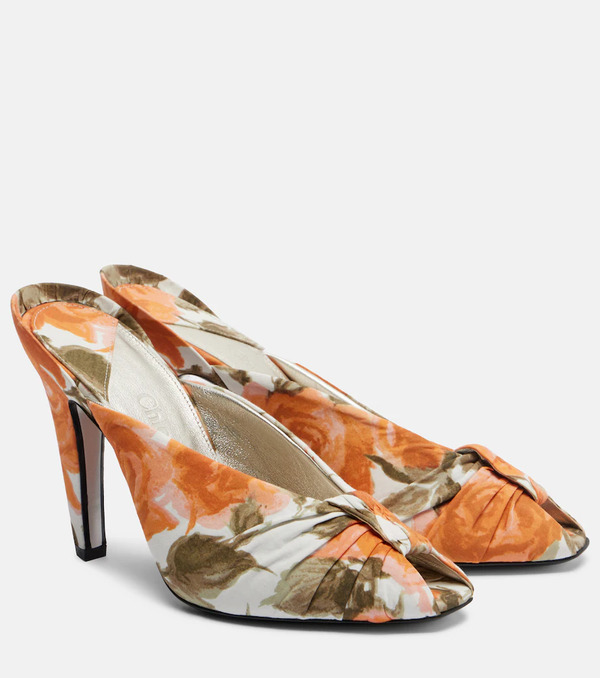  Chloe Chloe Suzie Floral Mules 