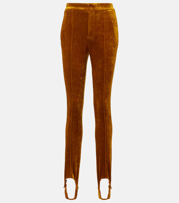  Chloe Chloe Velvet Stirrup Pants 