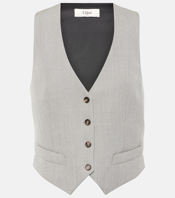  Chloe Chloe Wool Vest 