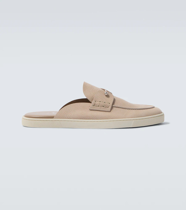  Christian Louboutin Christian Louboutin Chanme Leather Mules 