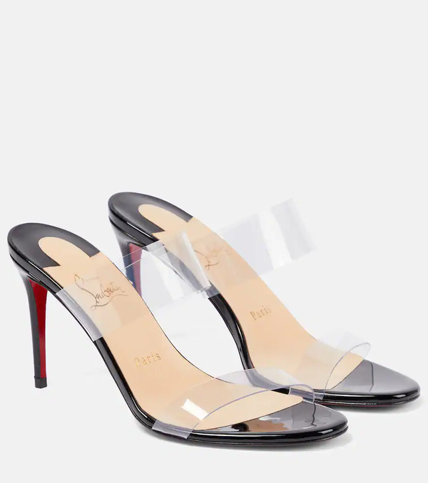  Christian Louboutin Christian Louboutin Just Nothing Pvc Sandals 