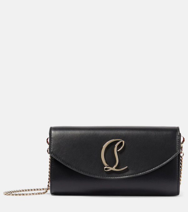  Christian Louboutin Christian Louboutin Leather Wallet On Chain 