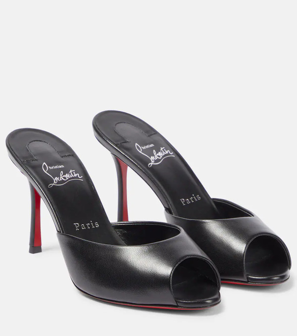  Christian Louboutin Christian Louboutin Me Dolly Leather Mules 