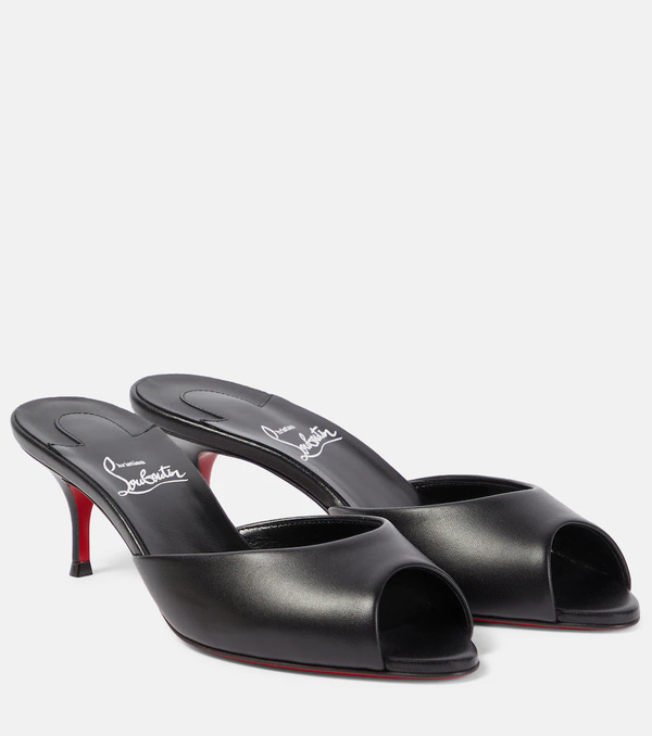  Christian Louboutin Christian Louboutin Me Dolly Leather Mules 