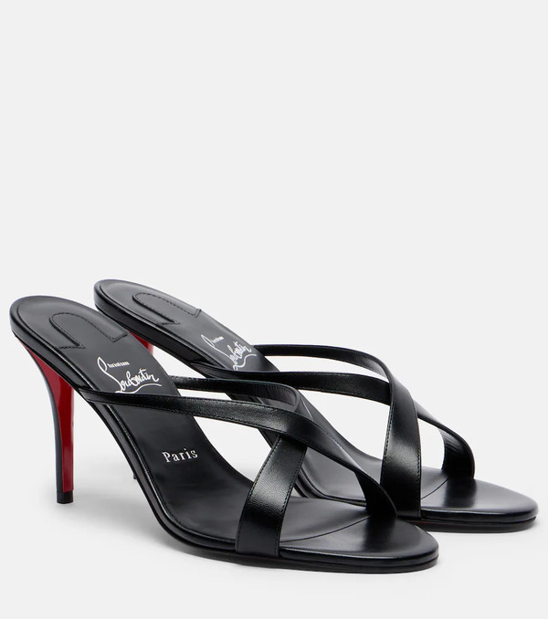  Christian Louboutin Christian Louboutin Mulazee Leather Mules 