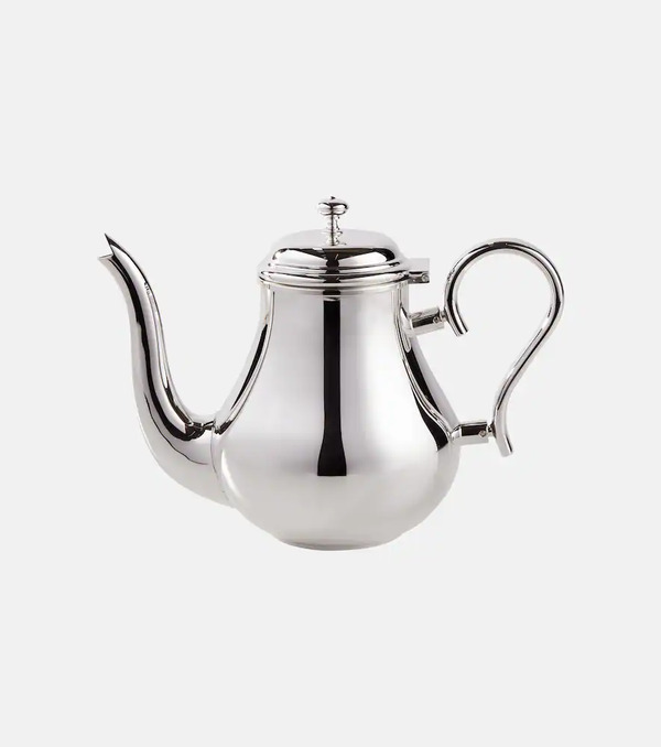  Christofle Christofle Albi Silver-plated Teapot 