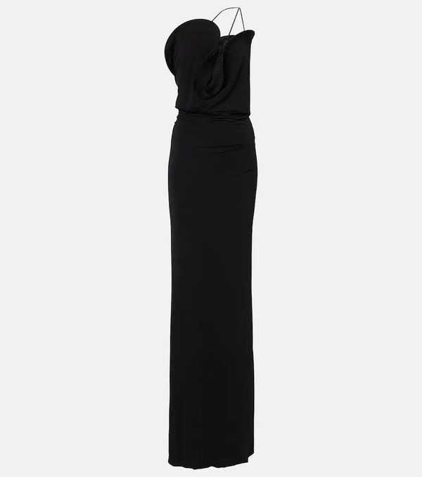  Christopher Esber Christopher Esber Asymmetric Jersey Midi Dress 