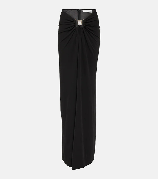  Christopher Esber Christopher Esber Bezel Quartz Maxi Skirt 