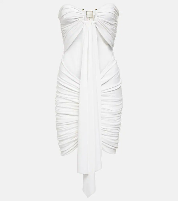  Christopher Esber Christopher Esber Bezel Quartz Sash Minidress 
