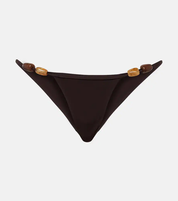  Christopher Esber Christopher Esber Crystal Fracture Bikini Bottoms 