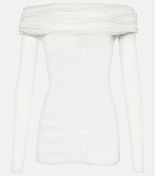  Christopher Esber Christopher Esber Draped Silk Top 