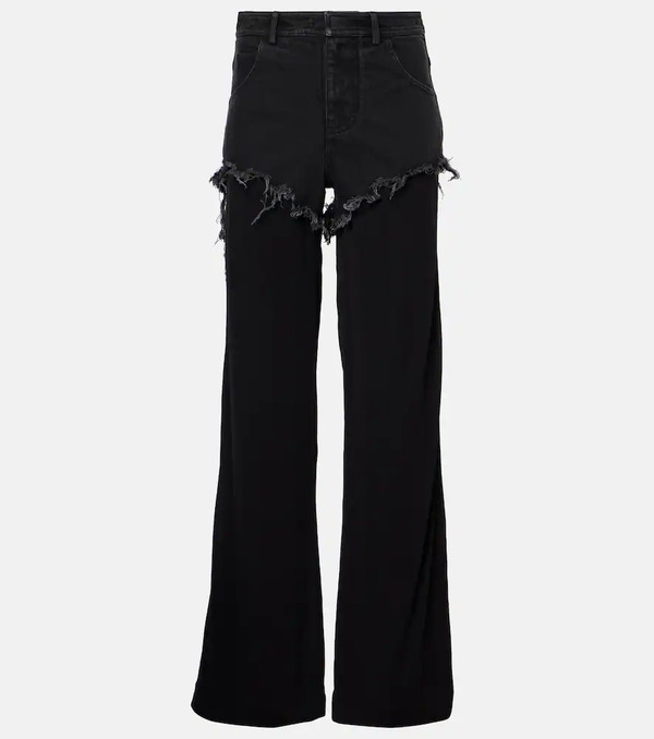  Christopher Esber Christopher Esber Duke Splice Layered Straight Jeans 