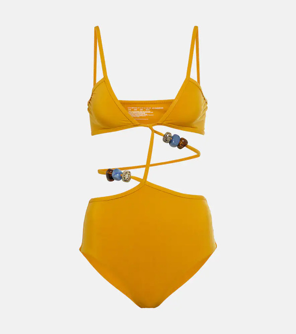  Christopher Esber Christopher Esber Embellished Swimsuit 