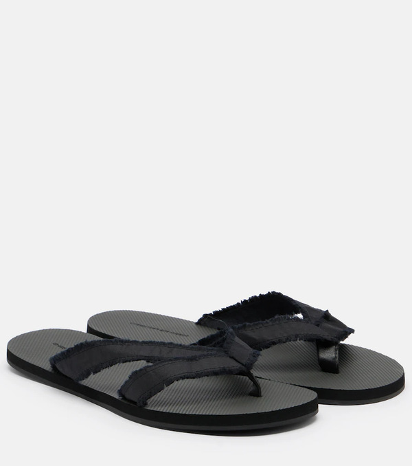  Christopher Esber Christopher Esber Freya Satin Thong Sandals 