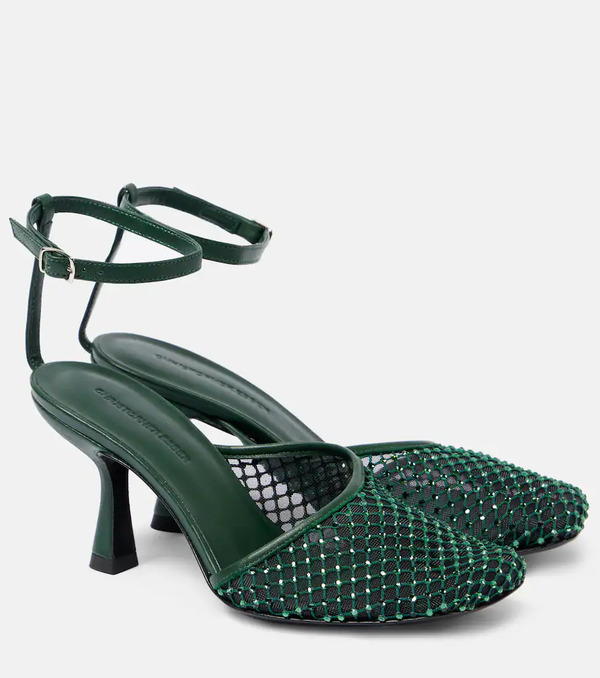  Christopher Esber Christopher Esber Minette 80 Crystal-embellished Pumps 