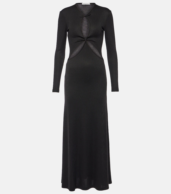  Christopher Esber Christopher Esber Open Twist Cutout Maxi Dress 