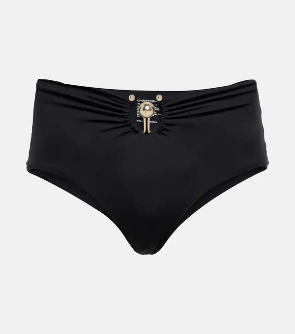  Christopher Esber Christopher Esber Orbit High-rise Bikini Bottoms 