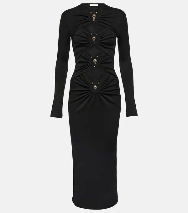  Christopher Esber Christopher Esber Orbit Jersey Midi Dress 