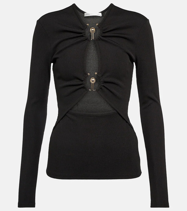  Christopher Esber Christopher Esber Orbit Jersey Top 