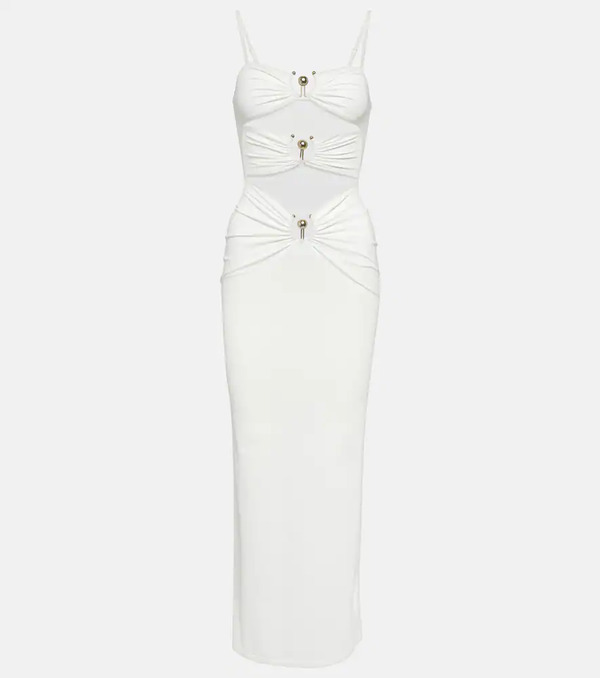  Christopher Esber Christopher Esber Pierced Orbit Midi Dress 