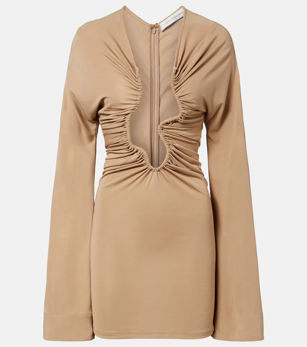 Christopher Esber Christopher Esber Salacia Ruched Minidress 
