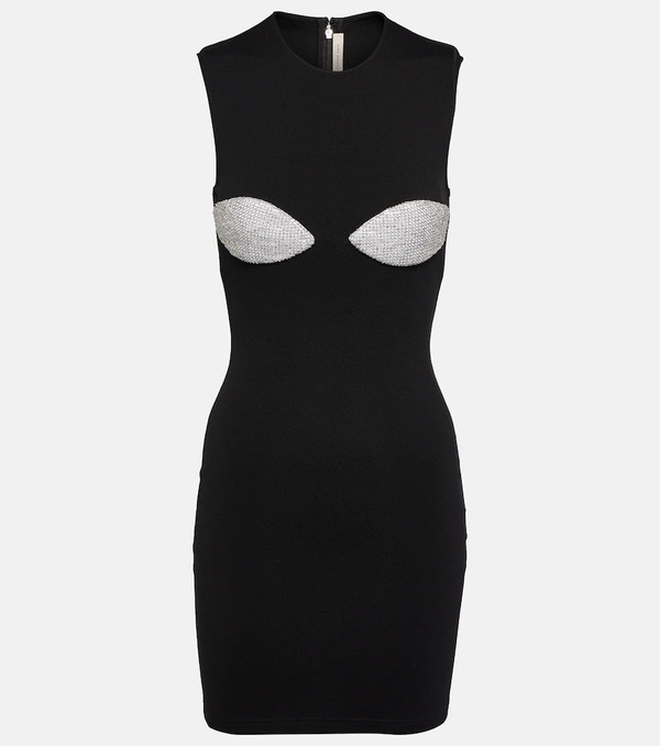  Christopher Kane Christopher Kane Crystal-embellished Bodycon Minidress 