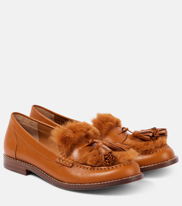  Clergerie Clergerie Rita Leather Loafers 