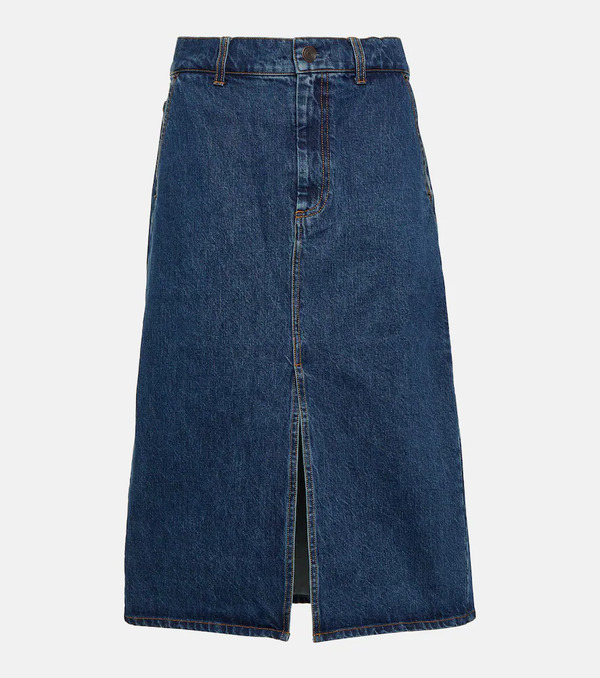  Co Co Denim Midi Skirt 