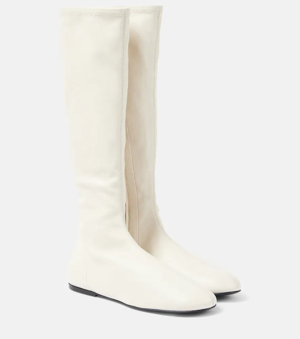  Co Co Leather Knee-high Boots 