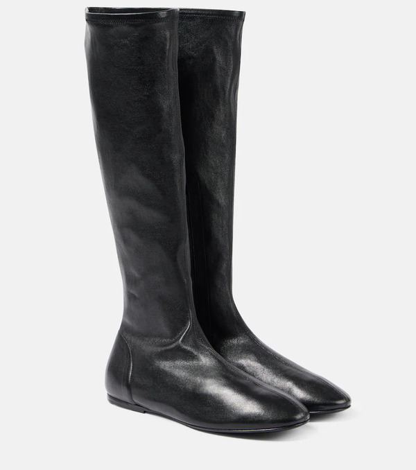 Co Co Leather Knee-high Boots 