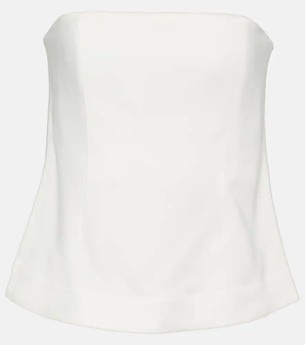  Co Co Strapless Crepe Top 