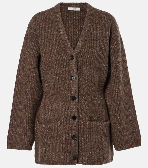  Co Co Wool-blend Tweed Cardigan 
