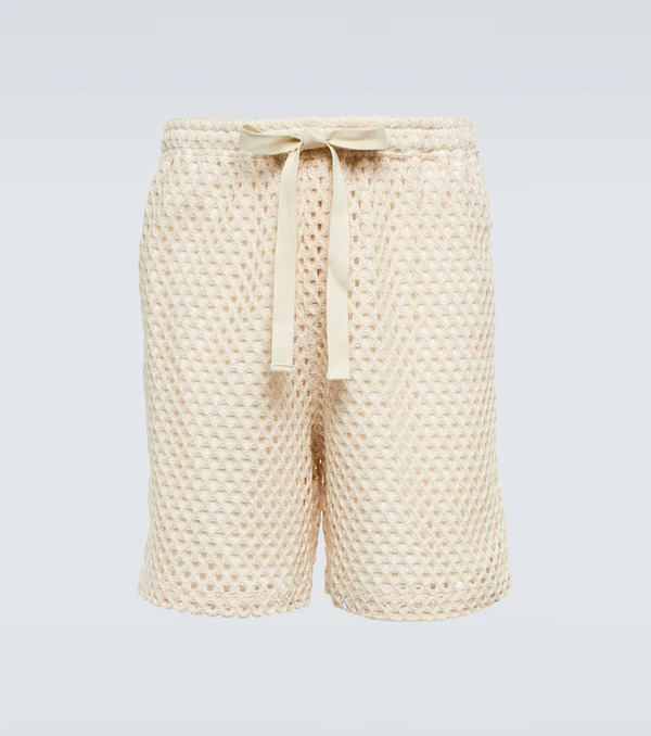  Commas Commas Cotton-blend Shorts 