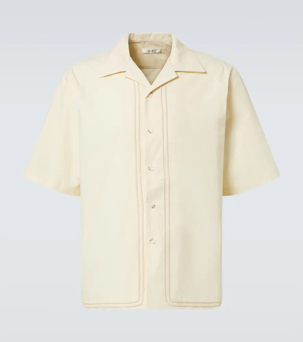  Commas Commas Cotton Bowling Shirt 