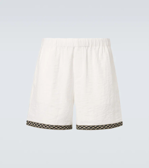  Commas Commas Crochet-trimmed Shorts 