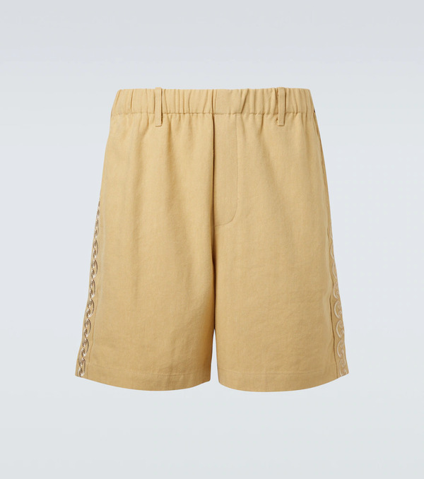  Commas Commas Embroidered Shorts 