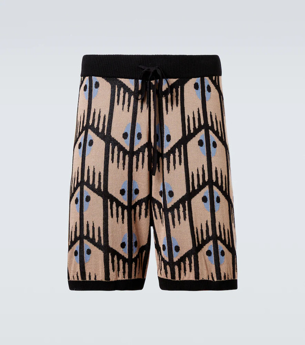  Commas Commas Jacquard Shorts 