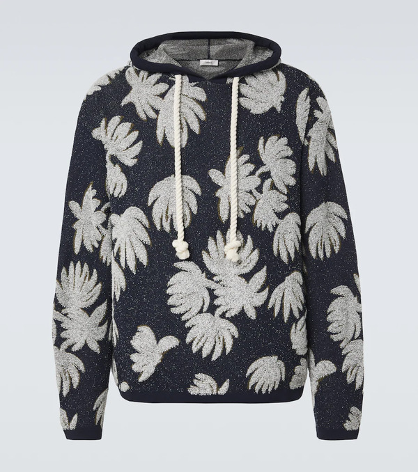  Commas Commas Jacquard Terry Hoodie 