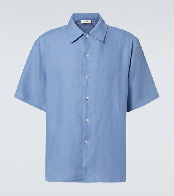  Commas Commas Linen Bowling Shirt 