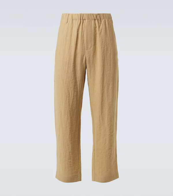  Commas Commas Mid-rise Straight Pants 