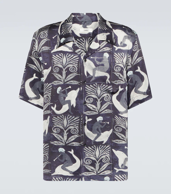  Commas Commas Printed Shirt 
