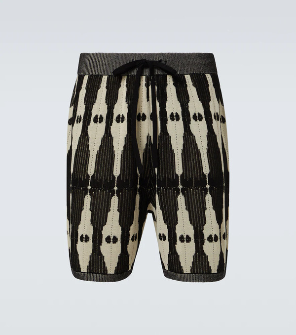  Commas Commas Ritual Knitted Jacquard Shorts 