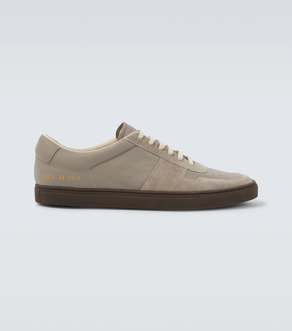  Common Projects Common Projects Achilles Leather And Suede Sneakers 