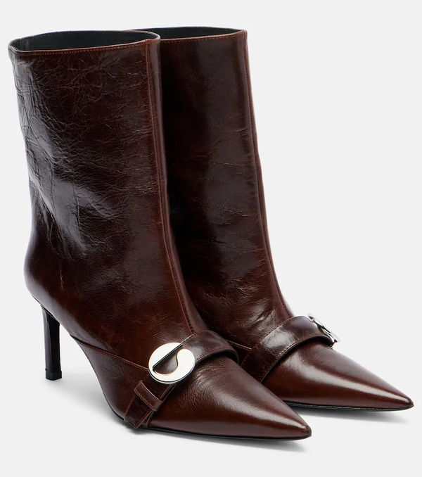  Coperni Coperni Belt Leather Ankle Boots 