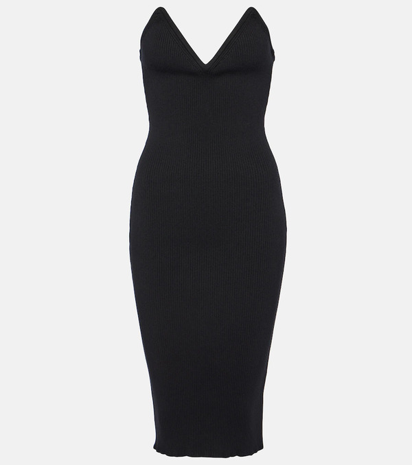  Coperni Coperni Bustier Knit Midi Dress 